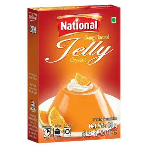 National Orange Flavored Jelly Crystals 2.82 oz