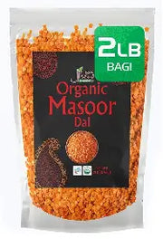 Jiva Organic Masoor Dal 2 lb