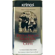 Krinos Extra Virgin Olive Oil 3 ltr