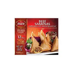 TAZA BEEF UNCOOKED SAMOSA : 360 g