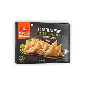 Haldiram's Minute Khana Potato And Peas Cocktail Samosa 520 g