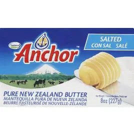 Anchor New Zealand Butter Salted 8 oz