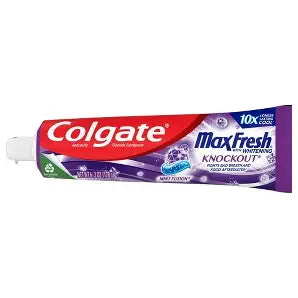 Colgate Max Fresh With Whitening Mint Fusion Toothpaste 6.3 oz