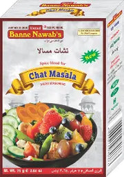 Banne Nawab‚Äôs Chat Masala Salad Seasoning 75 g 2.64 oz