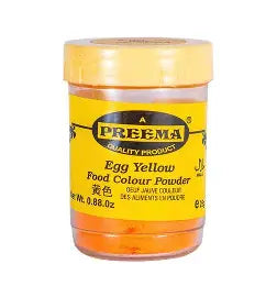 Preema Egg Yellow Colour, 25 g
