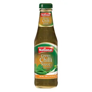 National Green Chilli Sauce 10.58 Oz