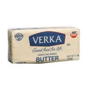 Verka Unsalted Sweet Butter 1 lb
