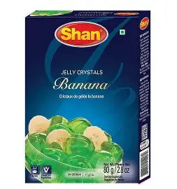 Shan Jelly Crystals Banana 80 g