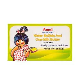 Case Amul Butter, 20pcs 500 g