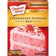 Duncan Hines Strawberry Cake Mix 15.25 oz