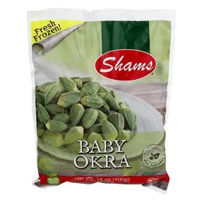 Shams Baby Okra 14 oz