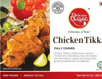 Delicious delights chicken tikka , 283.5grm