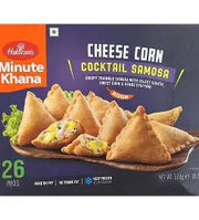 Haldiram's Corn Cheese Cocktail Samosa 18.3 oz