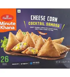 Haldiram's Corn Cheese Cocktail Samosa 18.3 oz