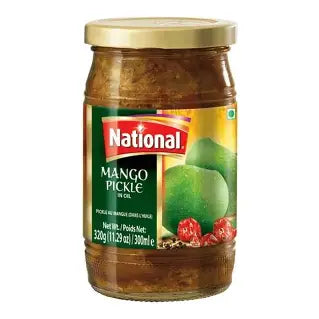 National Kasundi Peeled Mango Pickle In Oil 11.29 oz
