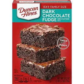 Duncan Hines Brownie Mix Dark Chocolate Mix 18.2 oz