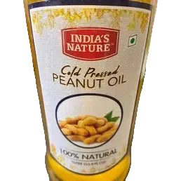 Indias Nature Peanut Oil, 1 L