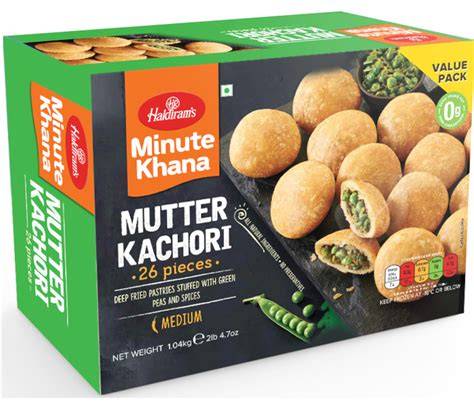 Haldiram's Mutter Kachori 26p 1.04kg(4.7oz)