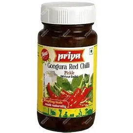 Priya Gongura Red Chilli Pickle 300 g