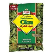 Ziyad Frozen Okra : 14 oz
