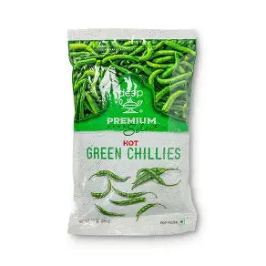 Deep Green Chillies 12 oz