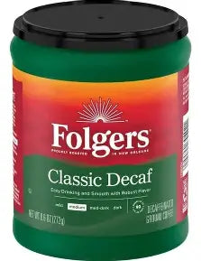 Folgers classic decaf-272g