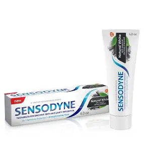 Sensodyne Natural Whitening Charcoal Toothpaste 4 oz