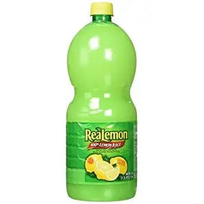Realemon 100% Lemon Juice 48 Fl Oz