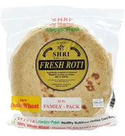 Shree Whole Wheat Roti Family Pack 25 Ct