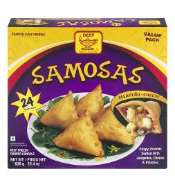 Deep Jalapeno Cheese Samosas 22.4 oz