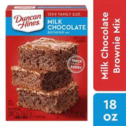 Duncan Hines Milk Chocolate Brownie Mix, 18.3 oz