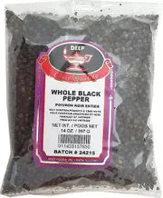 Deep Black Pepper Whole 14 oz