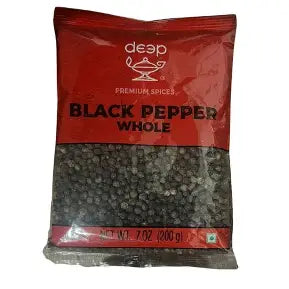 DEEP BLACK PEPPER WHOLE : 200GM