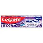 Colgate Max Fresh Wth Whitening Knockout Toothpaste 6 oz
