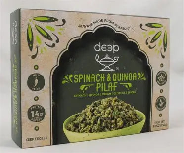 Deep Spinach And Quinoa Pilaf, 8.8 oz