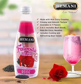 Himani Basil Seeds Drink Falooda Strawberry,290ml