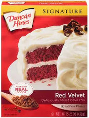 Duncan Hines Cake Mix Red Velvel 15.25 oz