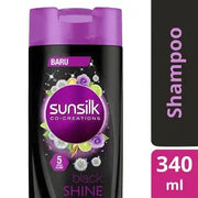 Sunsilk Black Shampoo : 340 ml
