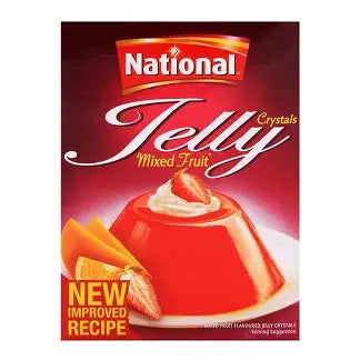 National Mixed Fruit Flavored Jelly Crystals 80g