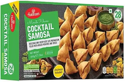 Haldirams Cocktail Samosa, 23 oz