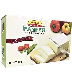 Amul malai Paneer Indian Cottage Cheese 1Kg