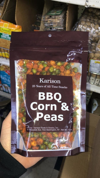 Karison Bbq Corn & Peas 7.5 oz