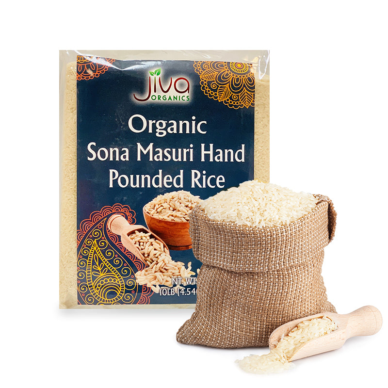 Jiva Handpound Sona Masoori : 10lb