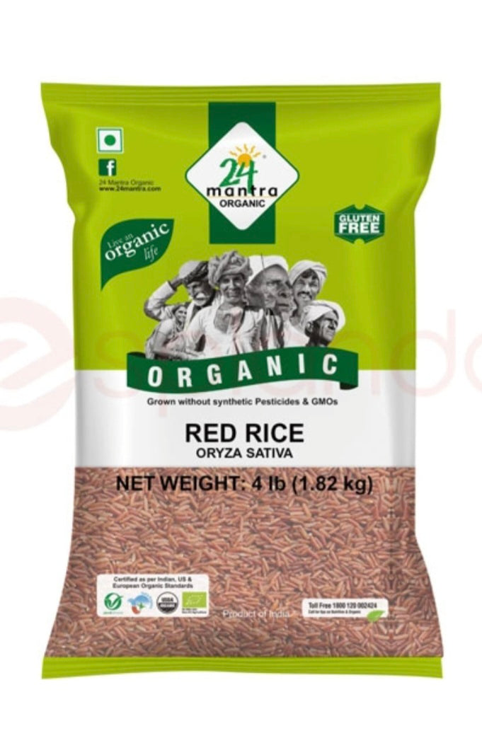 24 Mantra Red Rice : 4lb