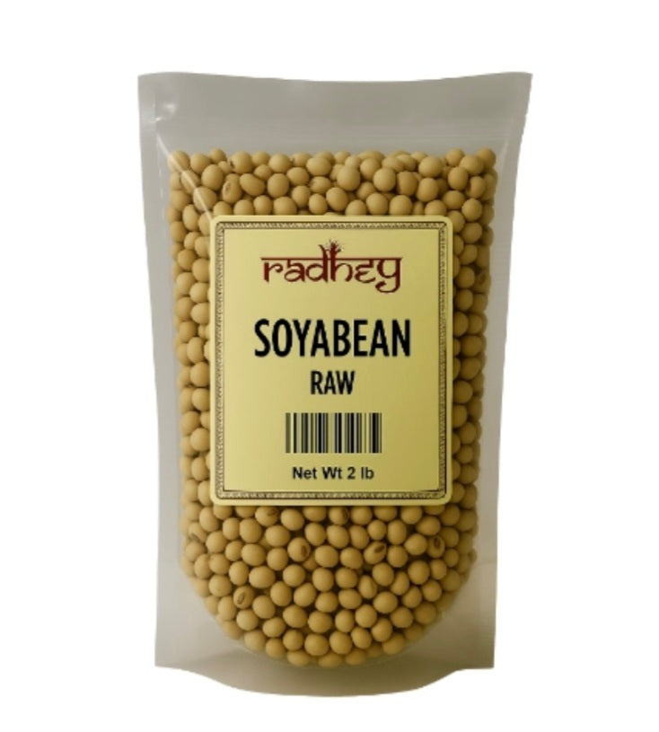 Radhey Soyabean Raw : 2lb