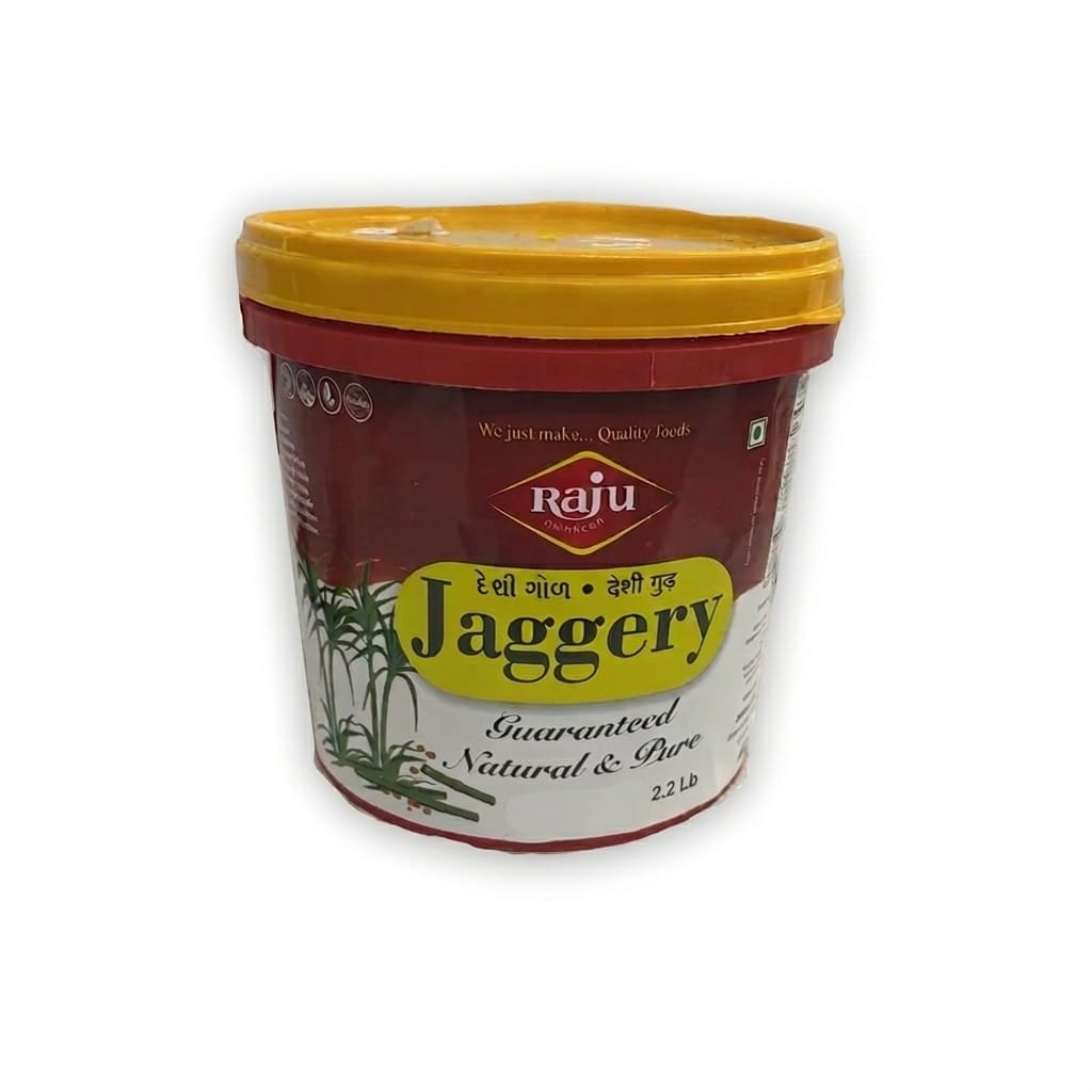Raju Kolhapuri Jaggery 2.2Lb