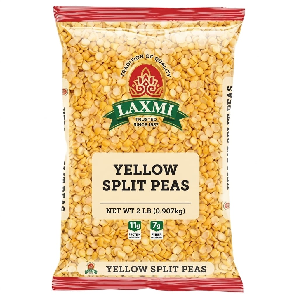LAXMI YELLOW SPLIT PEAS : 2 LB