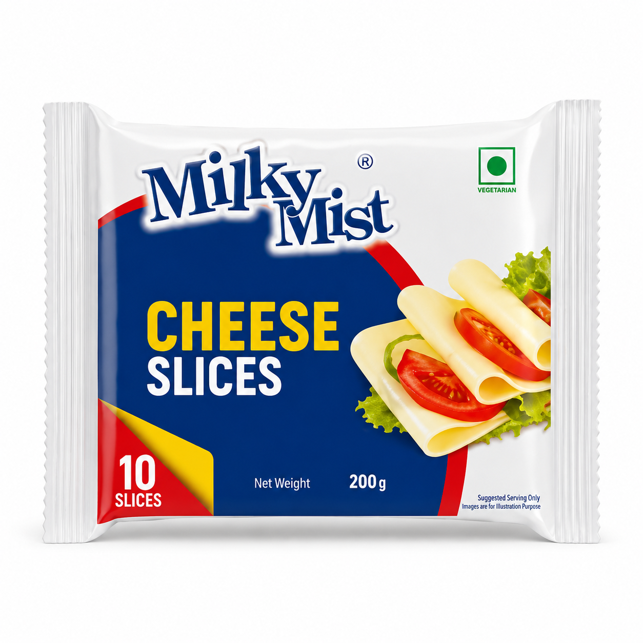 Milkymist Cheese Slice 200g (10Slices)