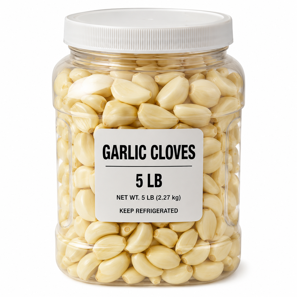 Garlic Cloves, 5LB Jar