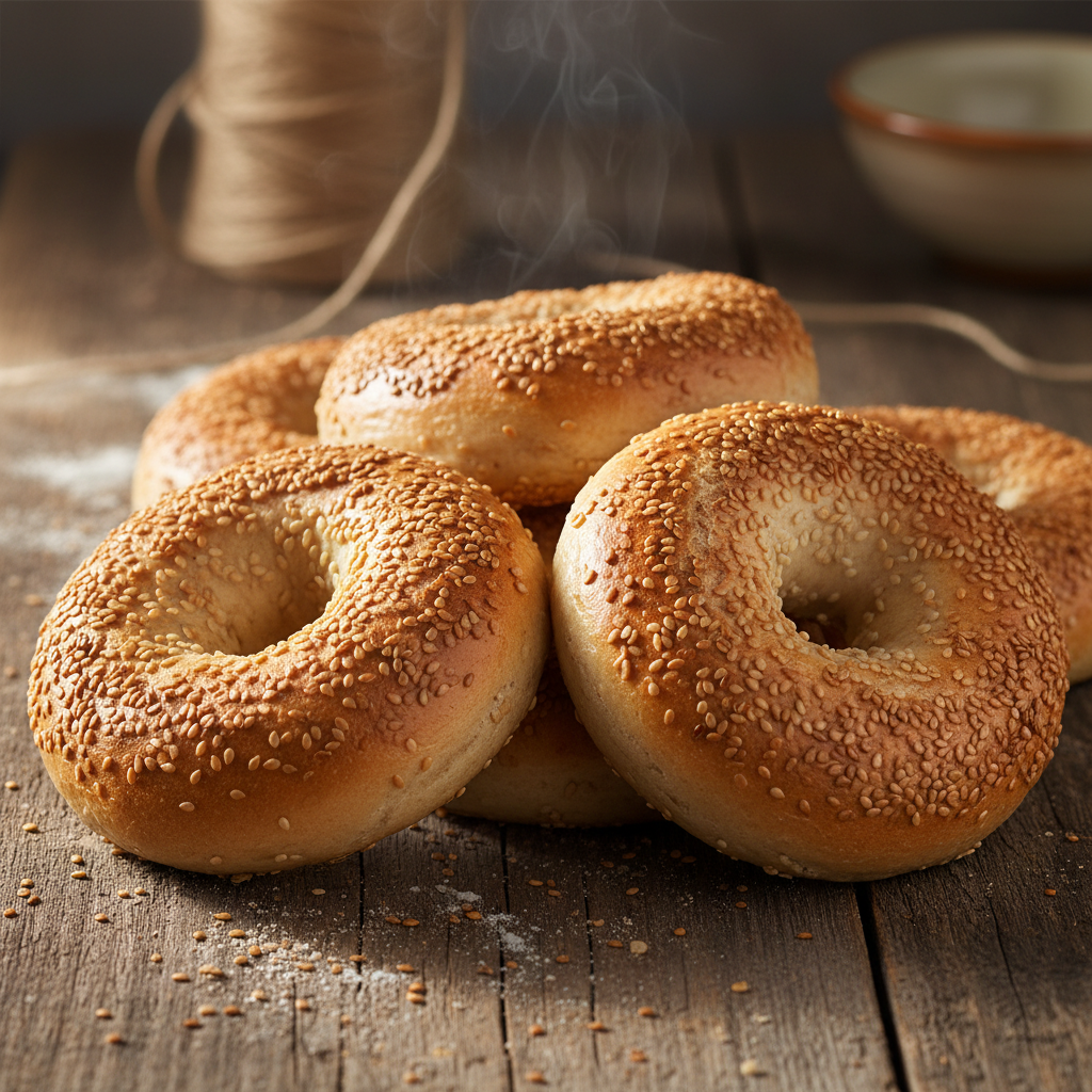 Aladdin Bakers Wheat Bagels 405 g